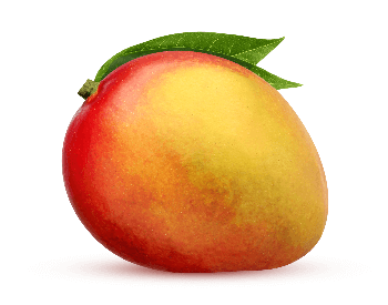 A picture of a whole mango