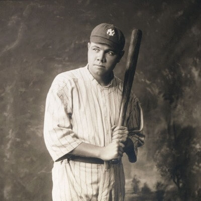 A Picture of Babe Ruth