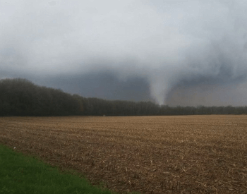 A Picture of an EF0 tornado on 05-10-2018