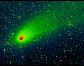 A picture of the Hale-Bopp Comet in 1998