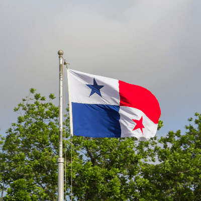 A Picture of the Panama Flag