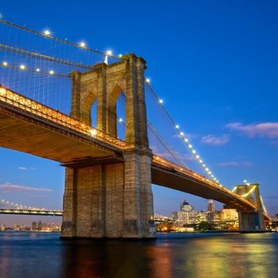 A Picture of the Brooklyn Bridge