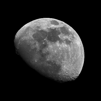A Picture of the Earth's Moon