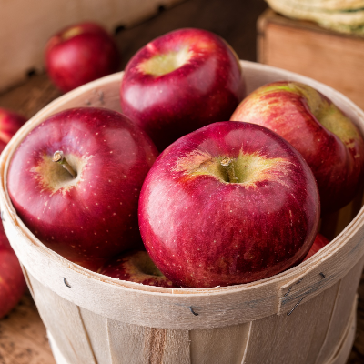 A Picture of a Basket of Apples