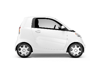 A picture of a generic smart car