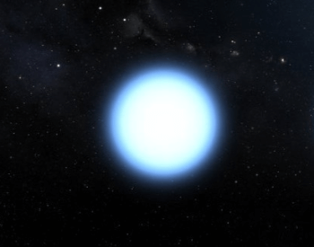 An illustrative example of a white dwarf star
