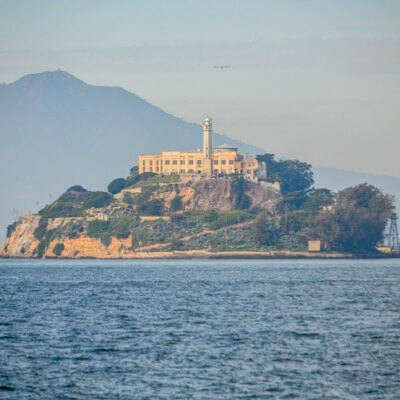 A Picture of Alcatraz Prison and Alcatraz Island