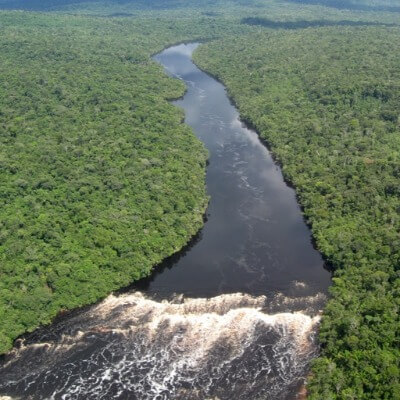 A Map of the Amazon River