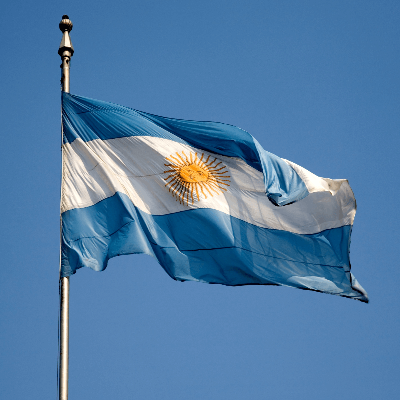 A Picture of the Argentina Flag