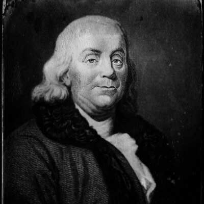 A Picture of Benjamin Franklin