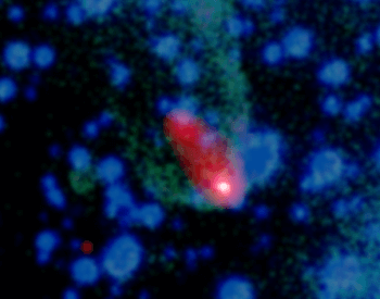 A photo of the Black Widow Puslar (B1957+20), a massive neutron star