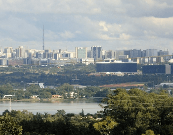 A picture of the capital city Brasília