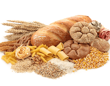 A picture of different types of bread that contain carbohydrates