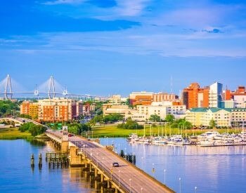 A picture of Charleston, the most populated city in South Carolina