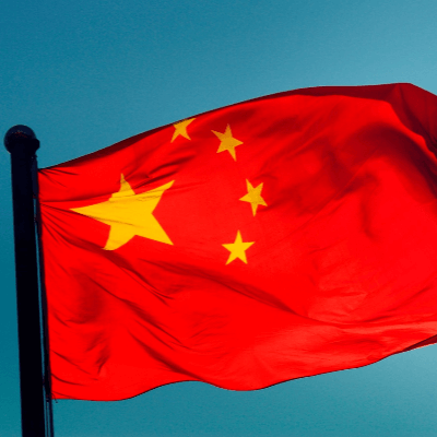 A Picture of the Chinese Flag