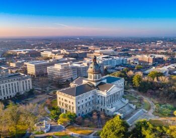 A picture of Columbia, the capital city of South Carolina