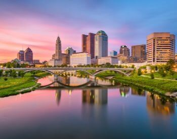 A picture of Columbus, the capital city of Ohio