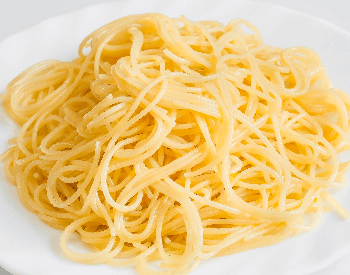 A picture of cooked spaghetti pasta