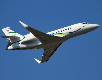 A picture of a Dassault Falcoon 900lx HA-LKZ