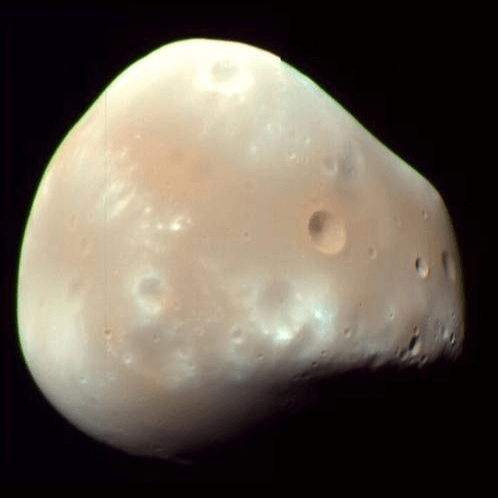 A Picture of the Moon Deimos