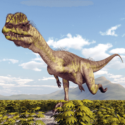 A Picture of Dilophosaurus Wetherilli