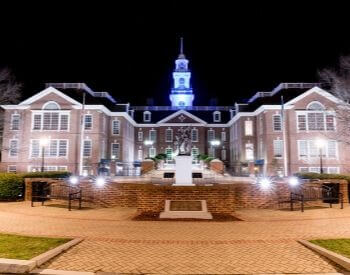 A picture of Dover, DE the state capital of Delaware