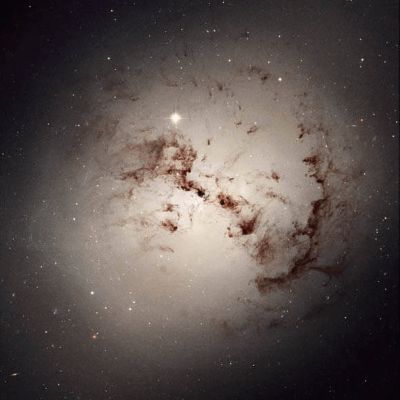 A Picture of a Elliptical Galaxy