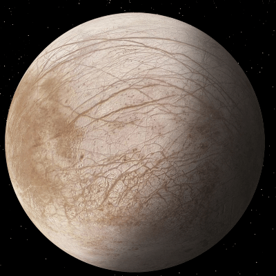 A Picture of Jupiter's Moon Europa
