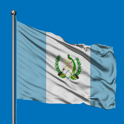 A Picture of the Flag of Guatemala