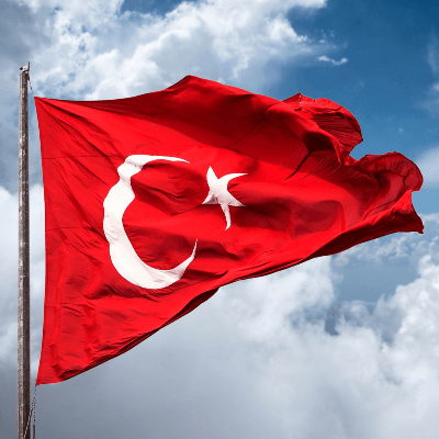 A Picture of the Flag of Turkey