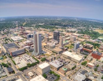 A picture of Fort Wayne, the second most populated city in Indiana