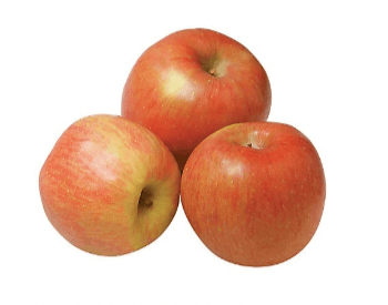 A picture of fuji apples