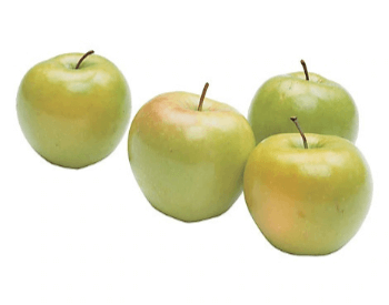 A picture of granny smith apples