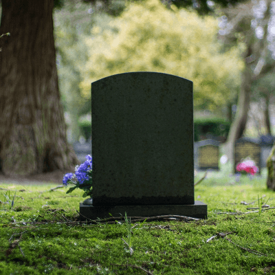 A Picture of a Headstone