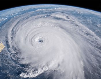 A picture of hurricane Florence from space