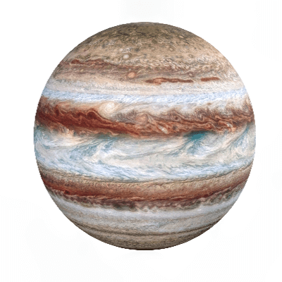 A Picture of the Planet Jupiter