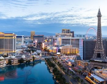A picture of Las Vegas, the largest city in Nevada