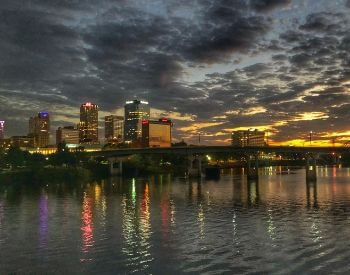 A picture of Little Rock, the capital city of Arkansas
