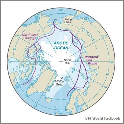 A Map of the Arctic Ocean