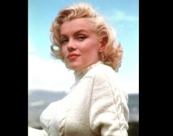 A picture of Marilyn Monroe as an adult