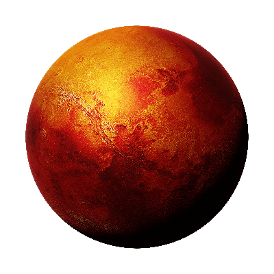 A Picture of the Planet Mars