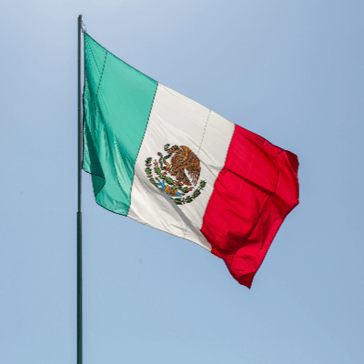 A Picture of the Mexican Flag