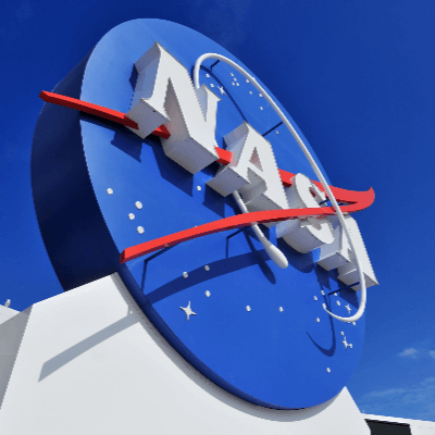 A Picture of the NASA Logo