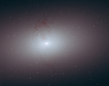 A photo of the elliptical galaxy NGC 2678