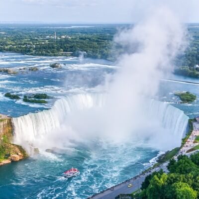 A Picture of the Niagara Falls Waterfall