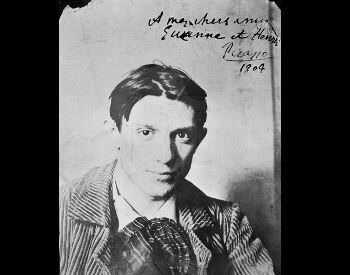 A picture of a young Pablo Picasso