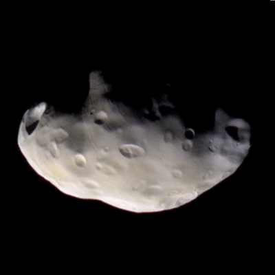 A Picture of Saturn's Moon Pandora