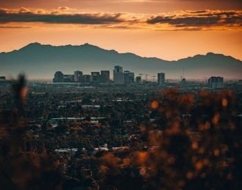 A picture of Phoenix, the capital city of Arizona