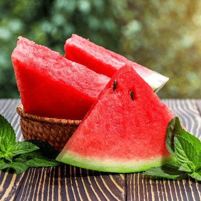 A Picture of Slices of Watermelon
