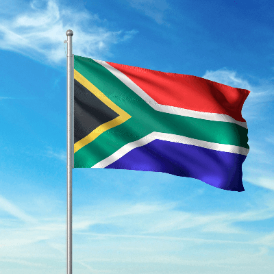 A Picture of the South Africa Flag